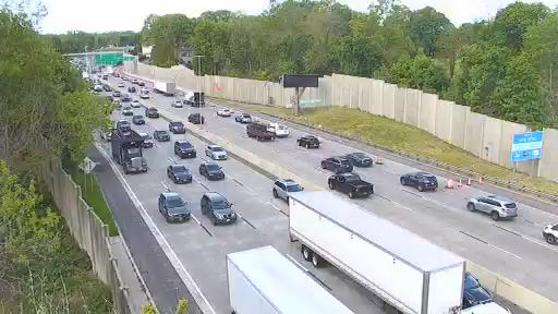 Port Chester › North: I-95 Just Before the Connecticut State Line Traffic Camera
