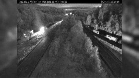Traffic Cam Town of Harrison › West: I-84 at Stormville Rest Area - CAM B Player