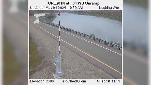 Traffic Cam Eaton: ORE201N at I-84 WB Onramp Player