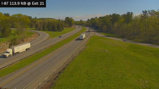 Jefferson Heights › North: I-87 at Interchange 21 (Catskill) Traffic Camera