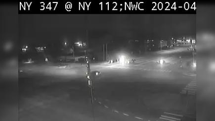 Port Jefferson › West: NY 347 at NY 112; Northwest Traffic Camera