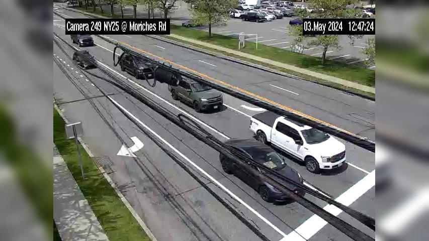 Lake Grove: NY 25 Eastbound at Moriches Road Traffic Camera