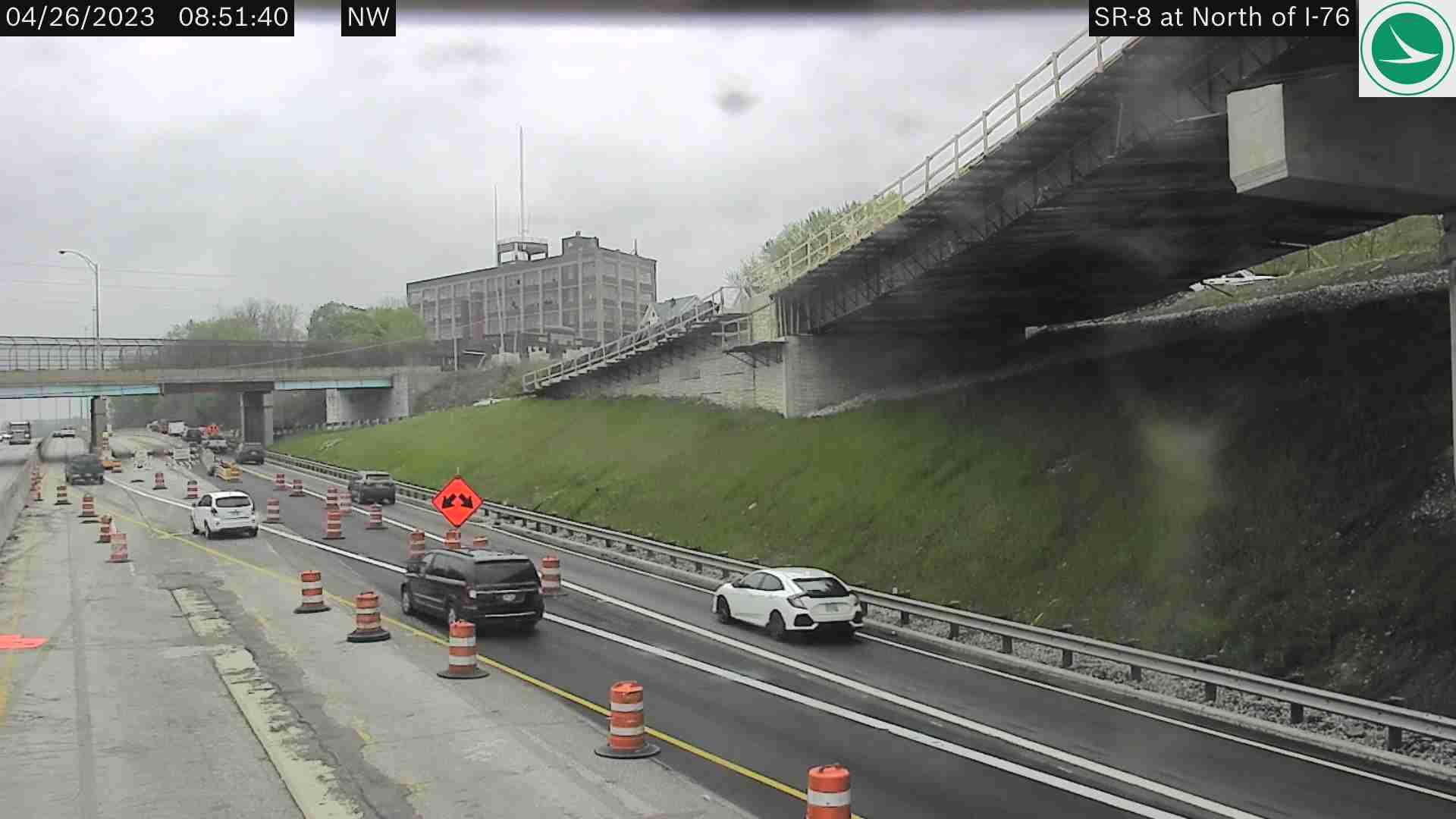Trump: SR-8 at North of I-76 Traffic Camera
