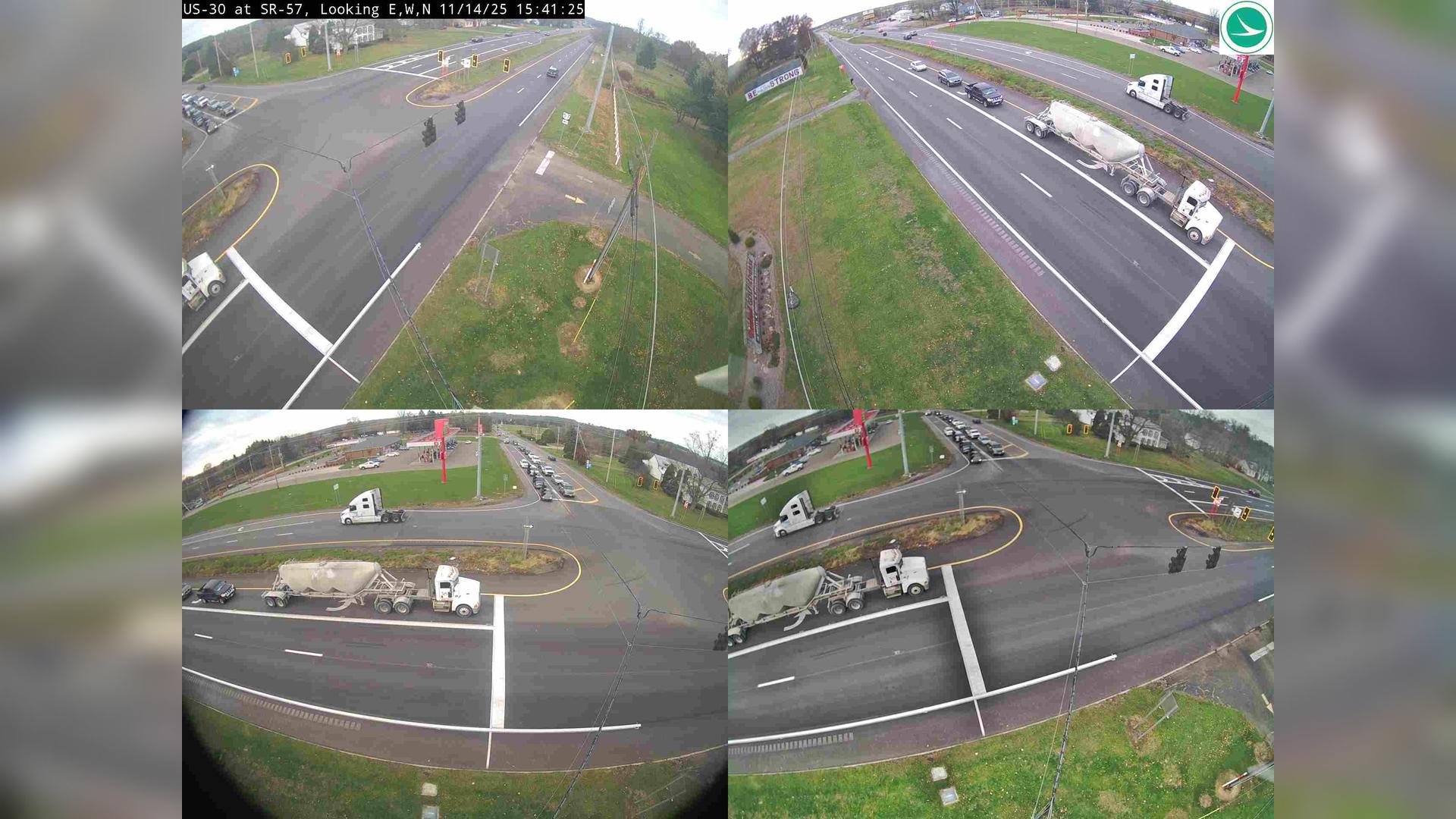 Traffic Cam Riceland: US-30 at SR-57 Player