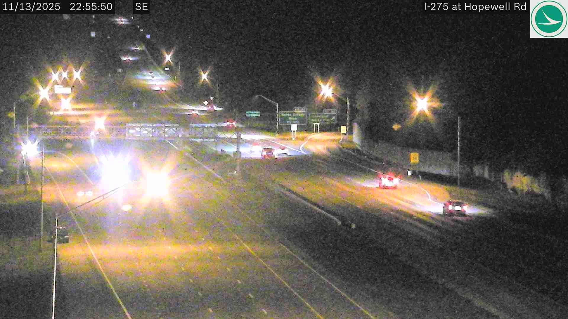 Traffic Cam Branch Hill: I-275 at Hopewell Rd Player