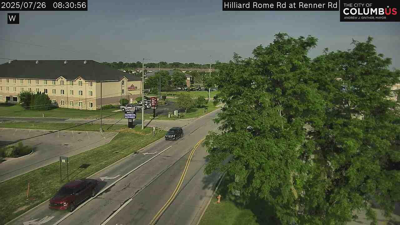 Traffic Cam Alton: City of Columbus) Hilliard-Rome Rd at Renner Rd Player