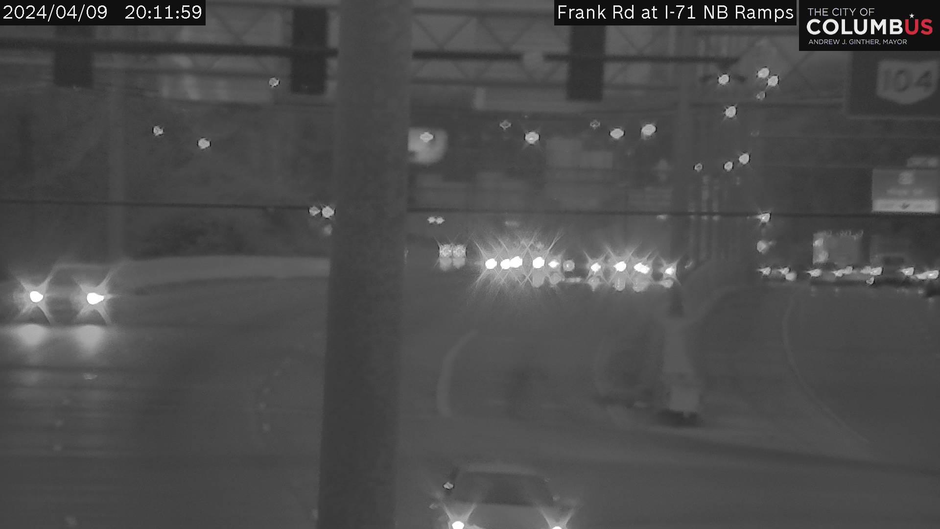 Traffic Cam Steelton: City of Columbus) Frank Rd at I-71 NB Ramps Player