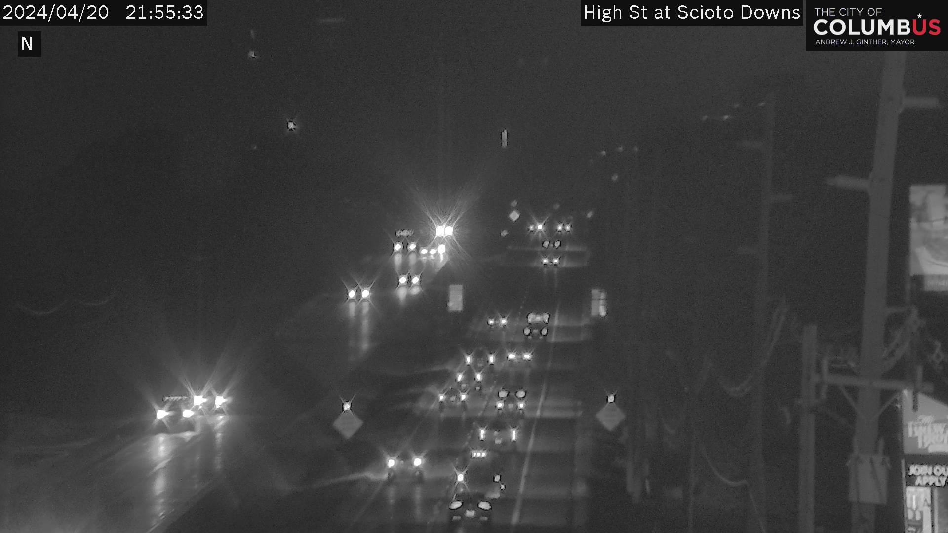 Traffic Cam Shadeville: City of Columbus) High St at Scioto Downs Player