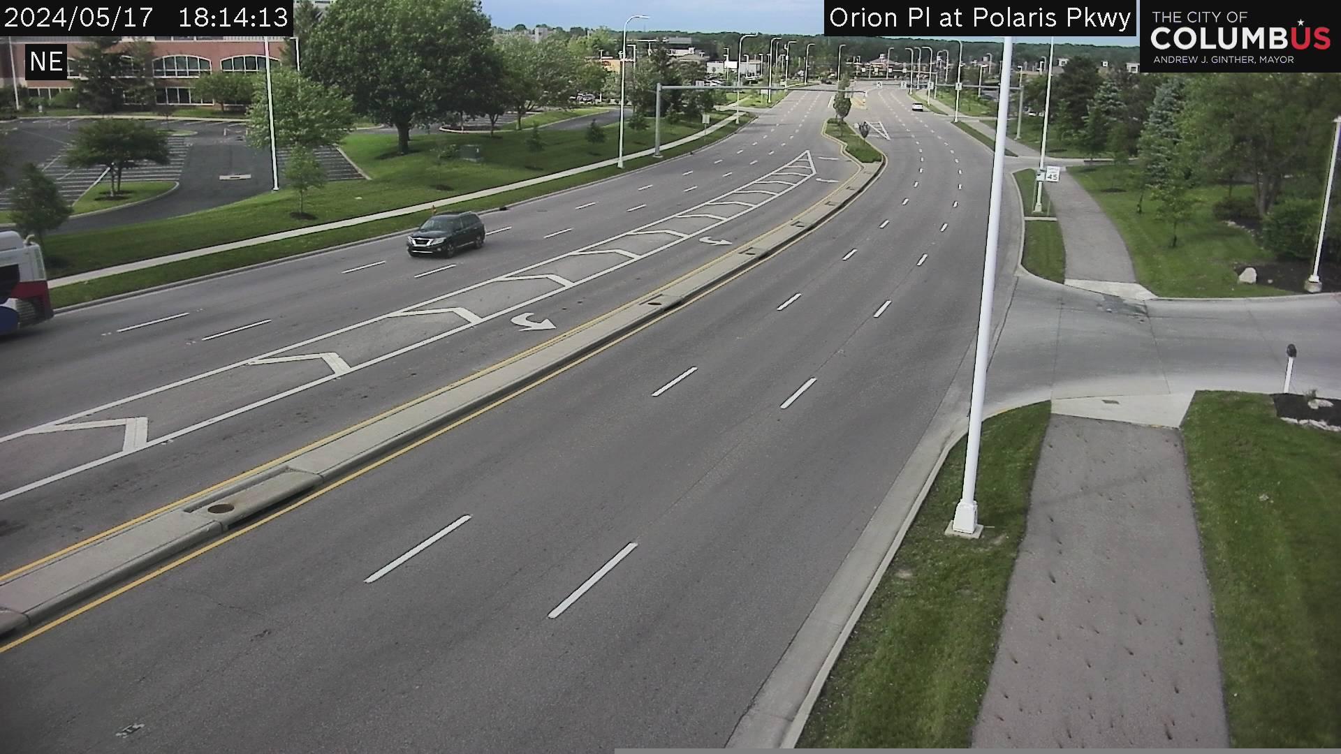 Traffic Cam Westerville: City of Columbus) Polaris Pkwy at Orion Pl Player