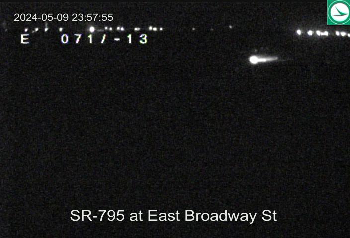 Traffic Cam SR-795 at East Broadway St Player