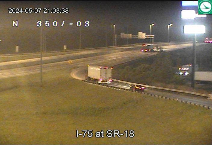 I-75 at SR-18 Traffic Camera