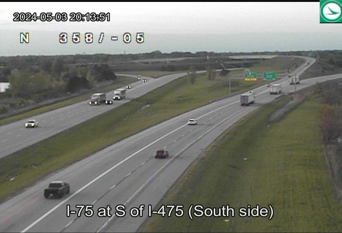 Traffic Cam I-75 at S of I-475 (South side) Player