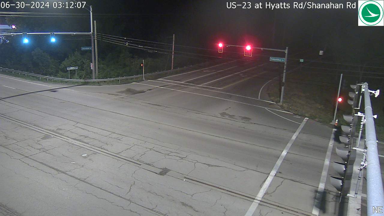 Traffic Cam US-23 at Hyatts Rd/Shanahan Rd Player