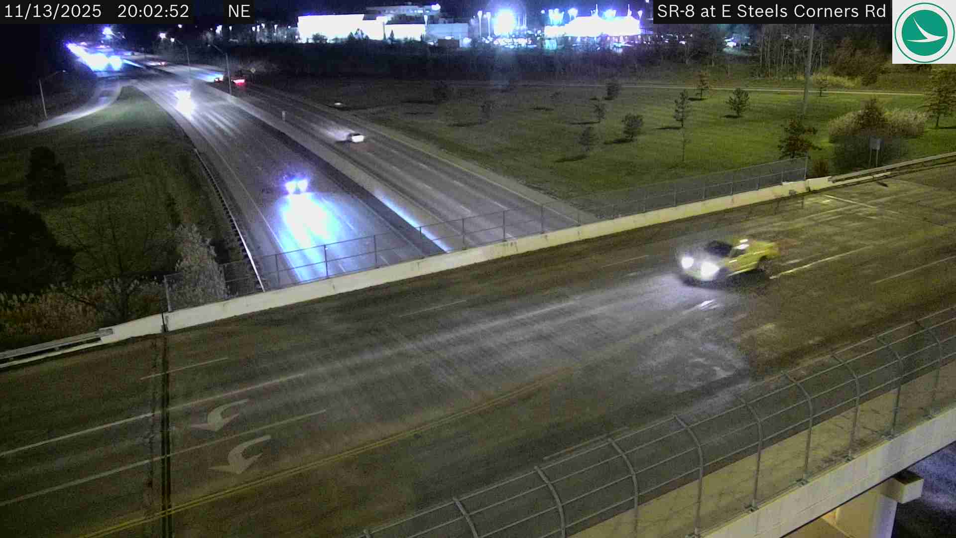 Traffic Cam SR-8 at E Steels Corners Rd Player