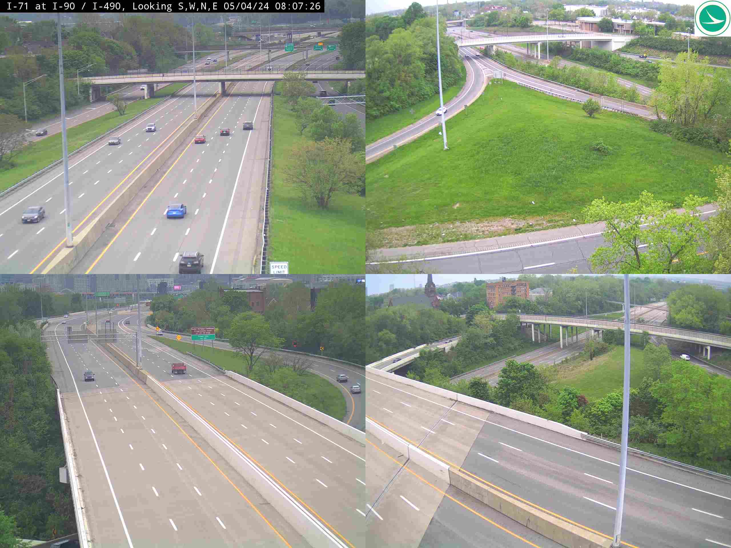 I-71 at I-90 / I-490 Traffic Camera