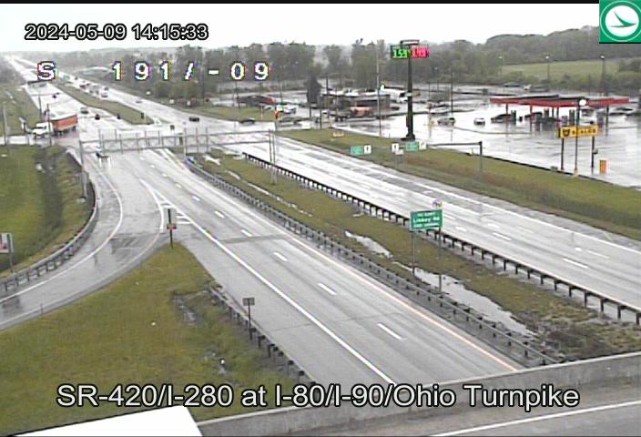 Traffic Cam I-280 at I-80/I-90/Ohio Turnpike Player