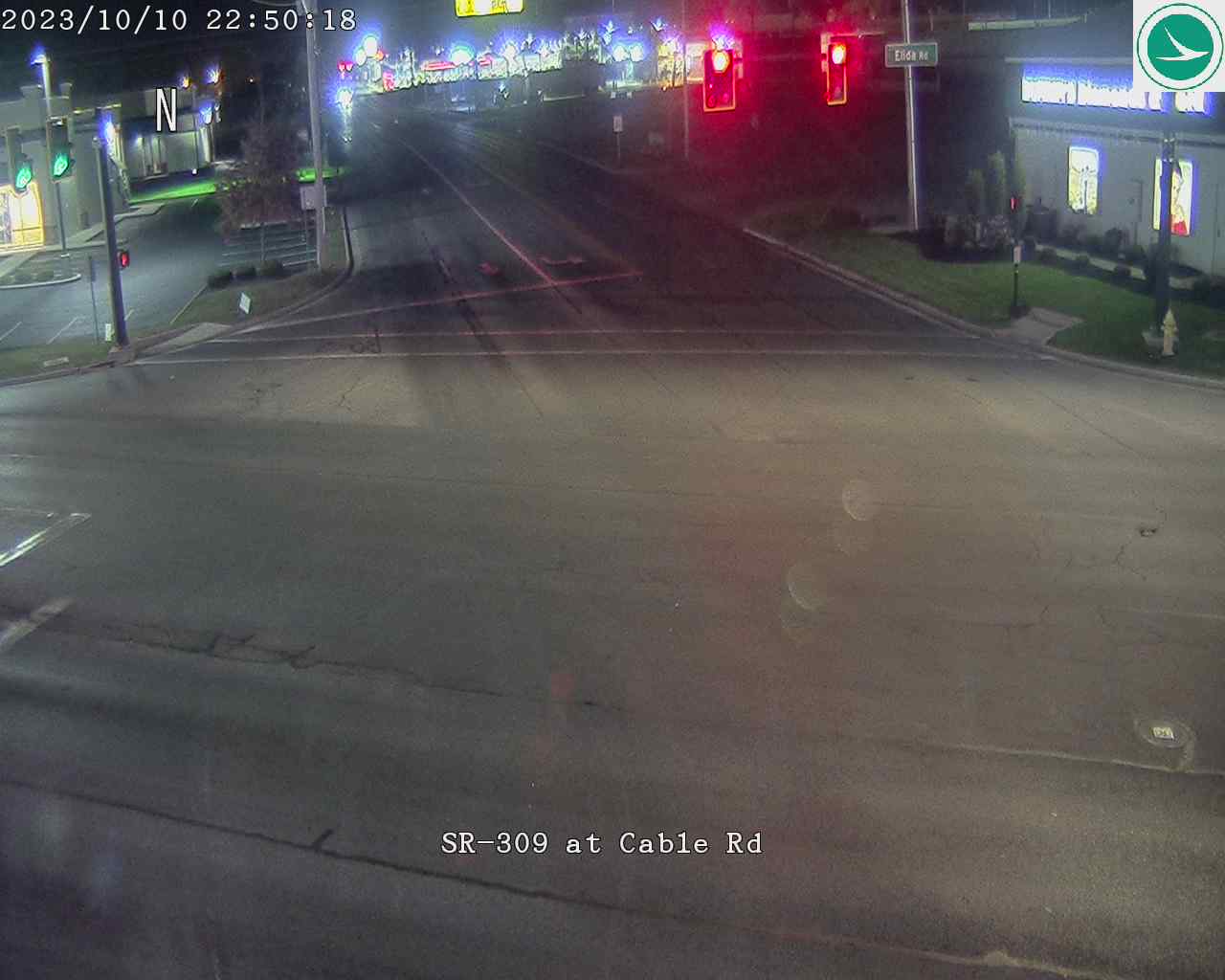 Traffic Cam SR-309 at N Cable Rd Player