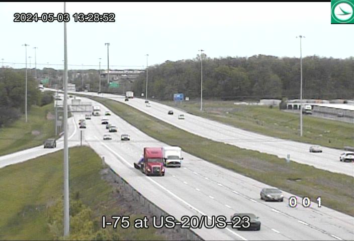 Traffic Cam I-75 at US-20/US-23 Player
