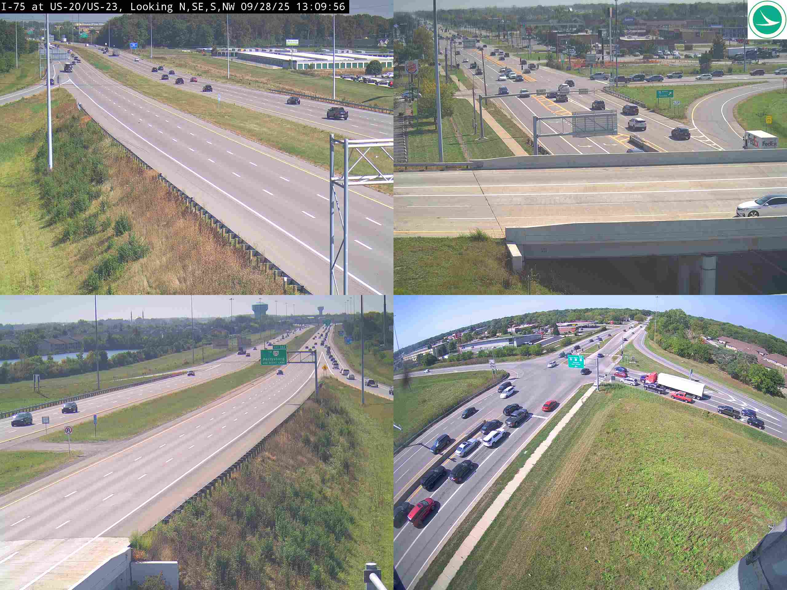 I-75 at US-20/US-23 Traffic Camera