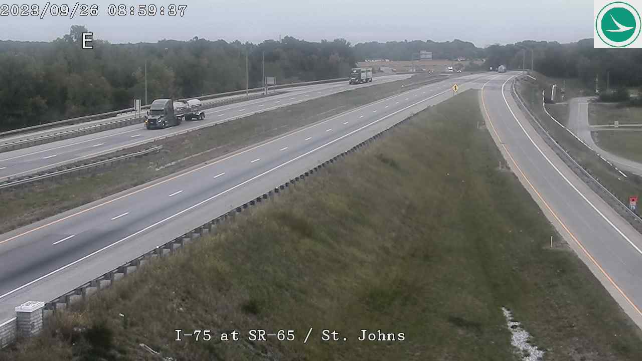 Traffic Cam I-75 at SR-65 / St. Johns Rd Player