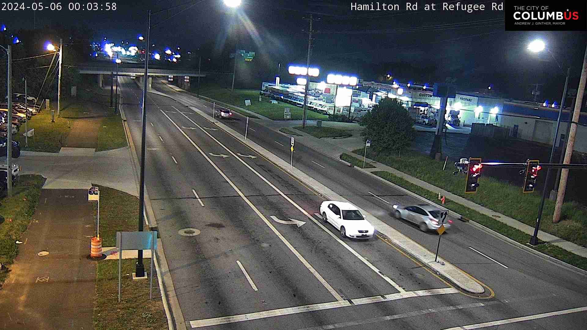 Traffic Cam Hamilton Rd at Refugee Rd Player