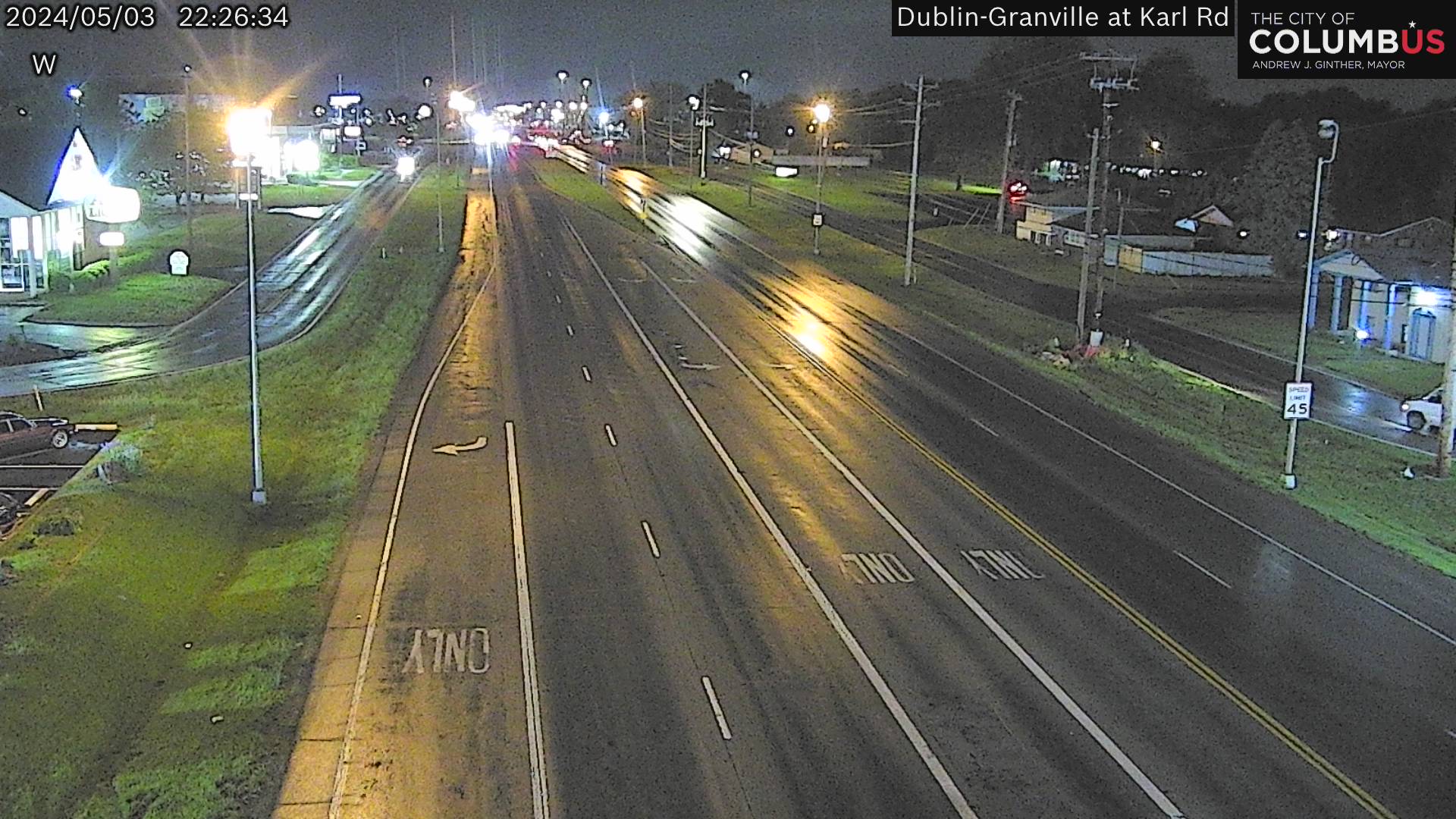 SR-161/Dublin-Granville Rd at Karl Rd Traffic Camera