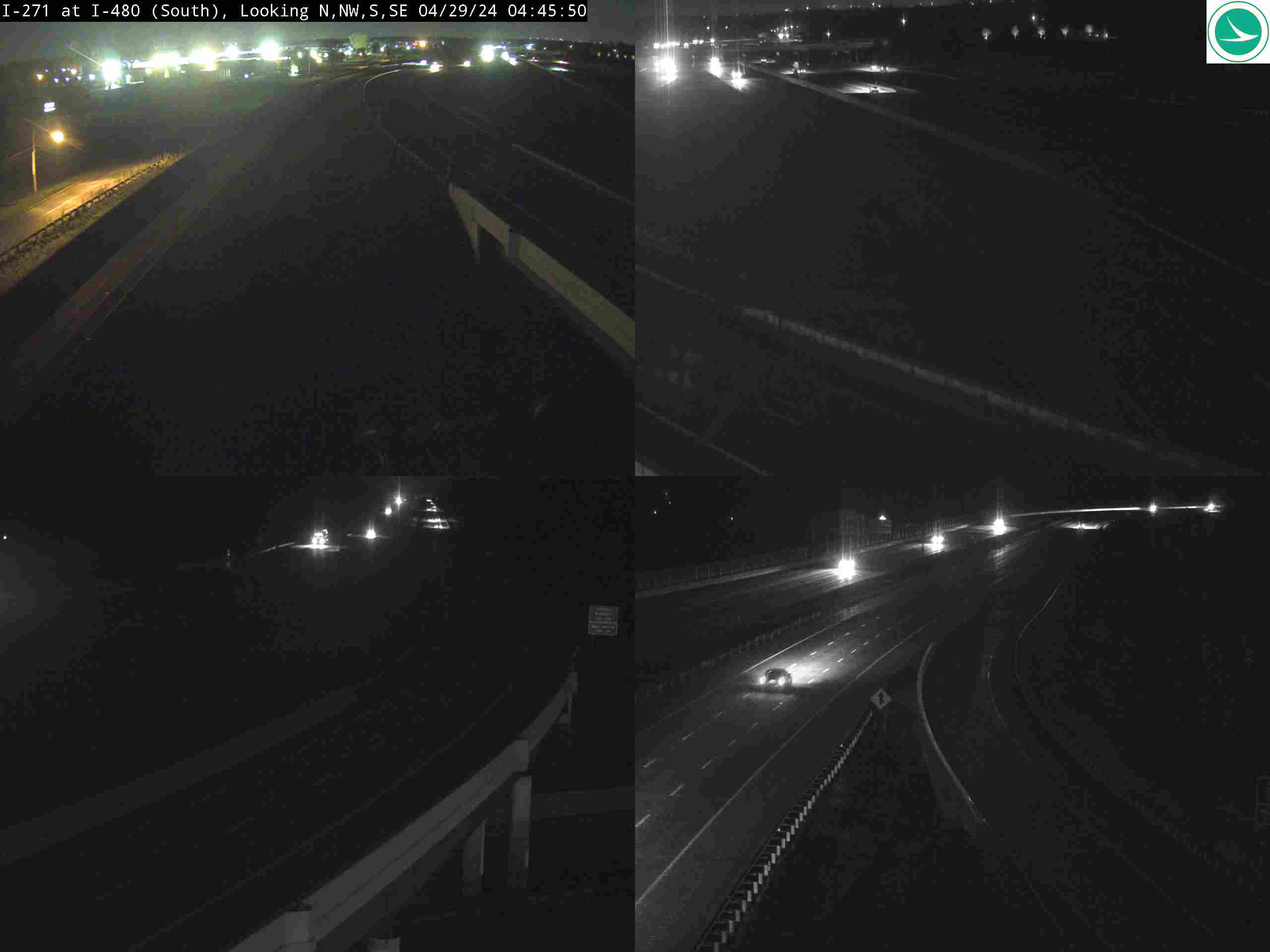 Traffic Cam I-271 at I-480 (South) Player