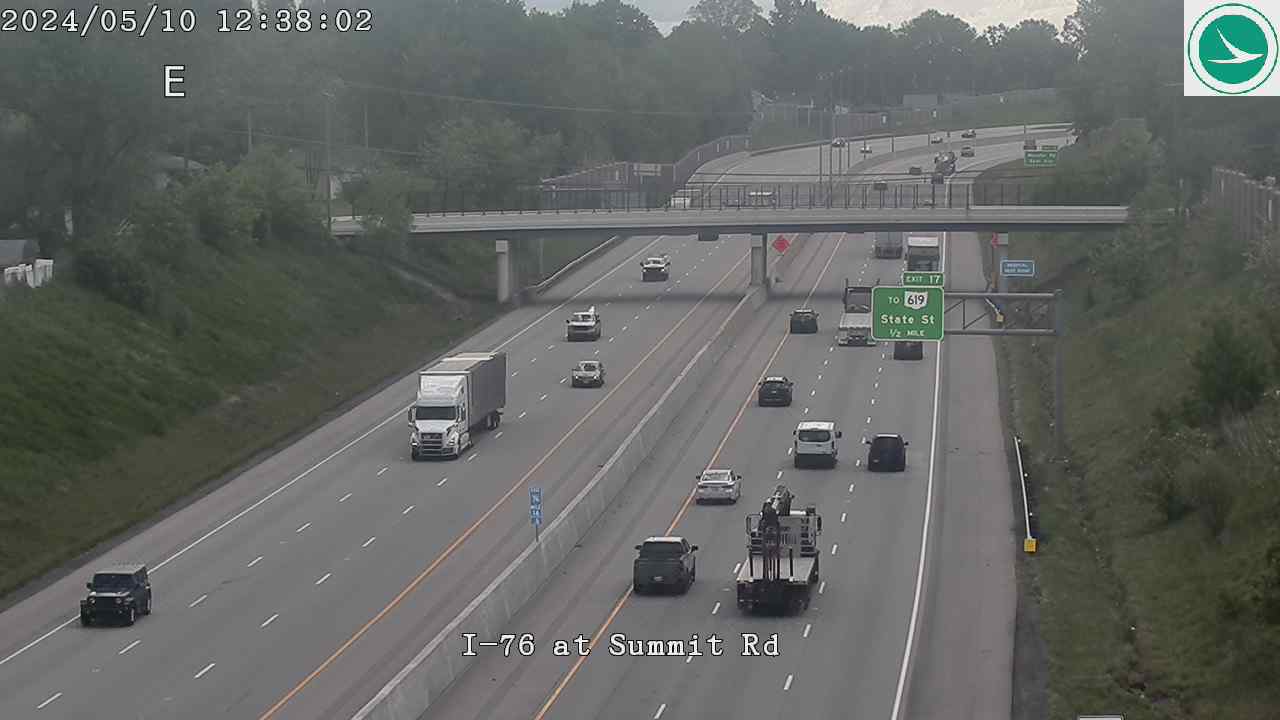Traffic Cam I-76 at Summit Rd Player