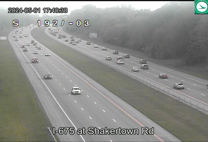 Traffic Cam I-675 at Shakertown Rd Player