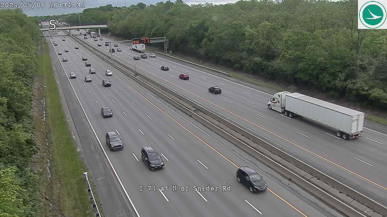 Traffic Cam I-71 at N of Snider Rd Player