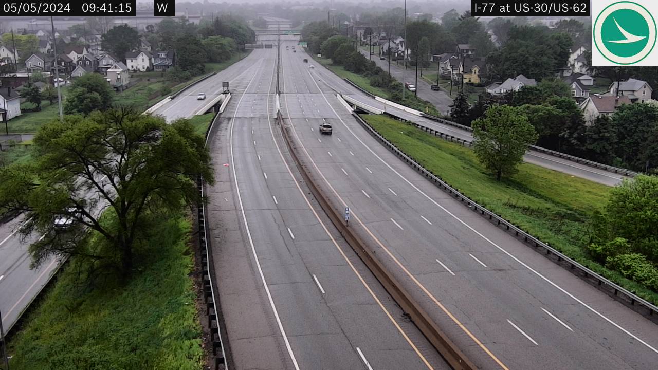 Traffic Cam I-77 at US-30/US-62 Player