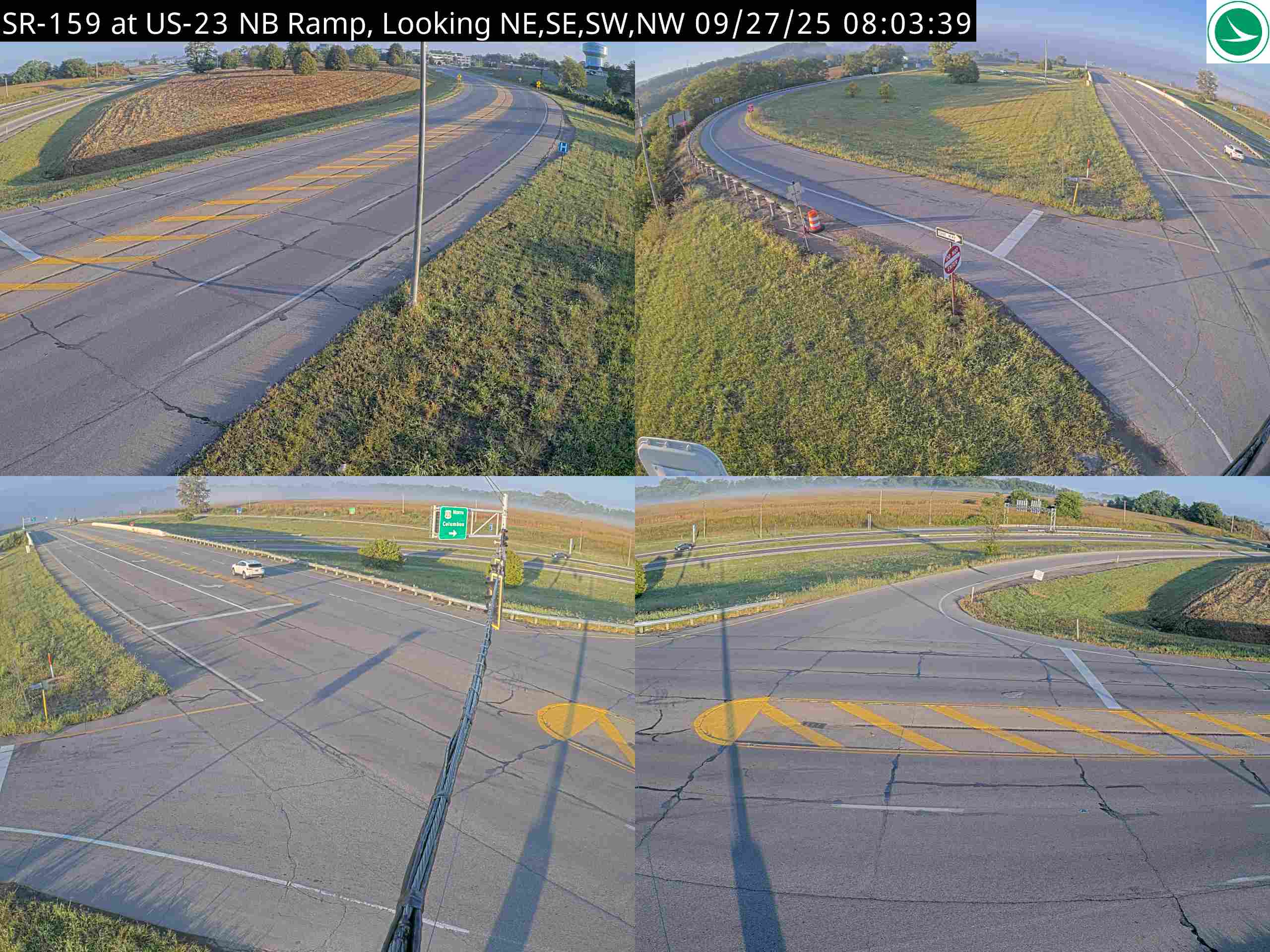 SR-159 at US-23 NB Ramp Traffic Camera