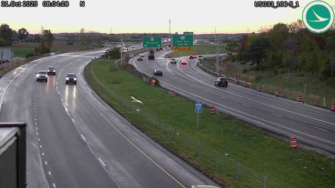 Traffic Cam US-33 at E of Post Rd Player