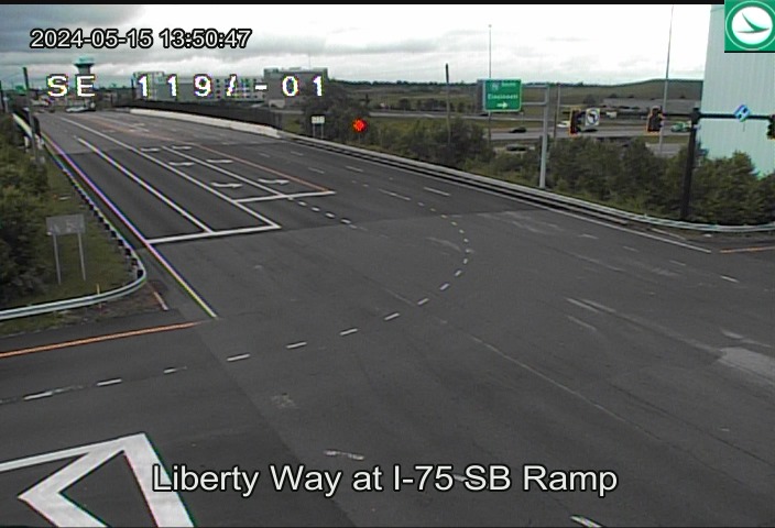 Traffic Cam Liberty Way at I-75 SB Ramp Player