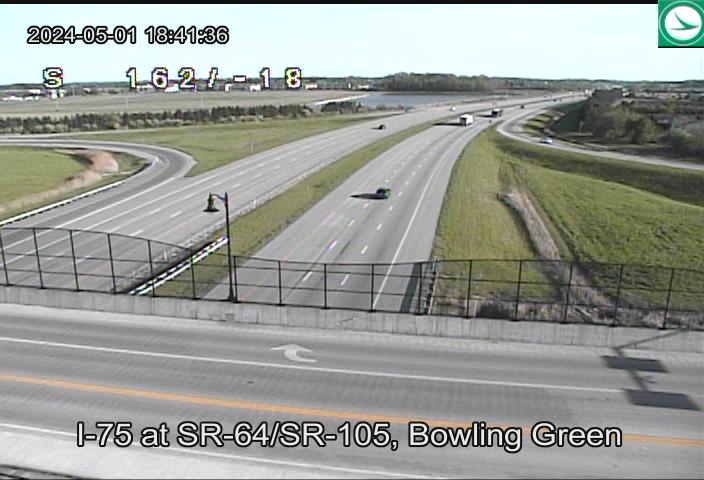 I-75 at SR-64/SR-105, Bowling Green Traffic Camera