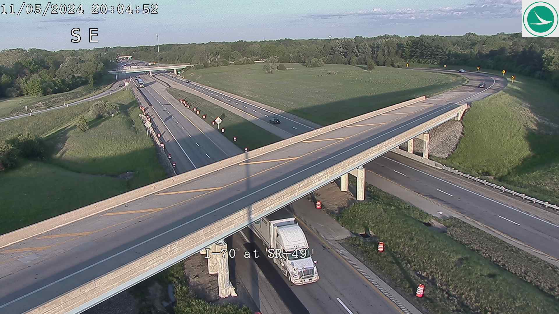 I-70 at SR-49 Traffic Camera