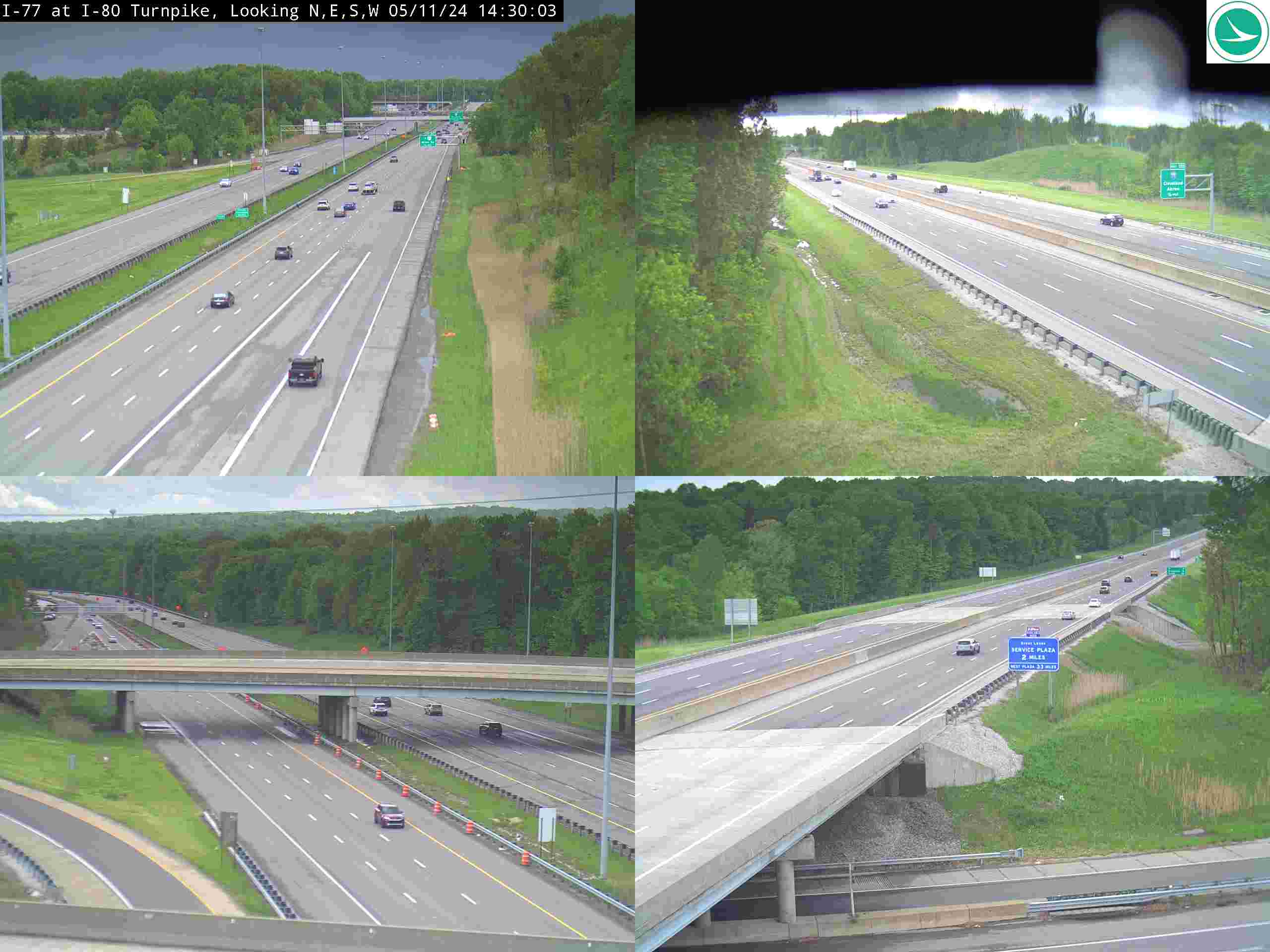 I-77 at I-80 Traffic Camera