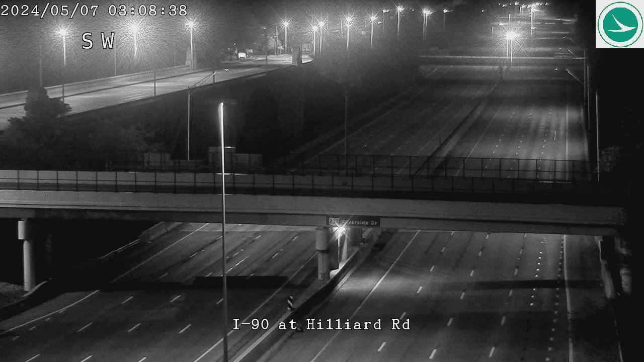 Traffic Cam I-90 at Hilliard Rd Player