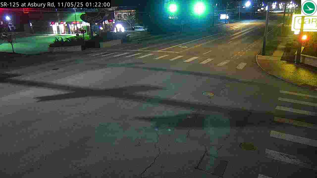 Traffic Cam SR-125 at Asbury Rd Player