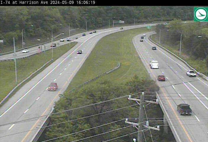 Traffic Cam I-74 at Harrison Ave Player