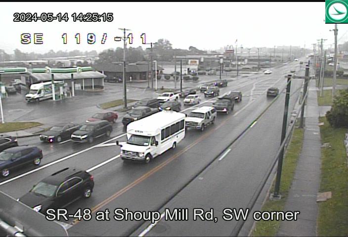 Traffic Cam SR-48 at Shoup Mill Rd, SW Corner Player