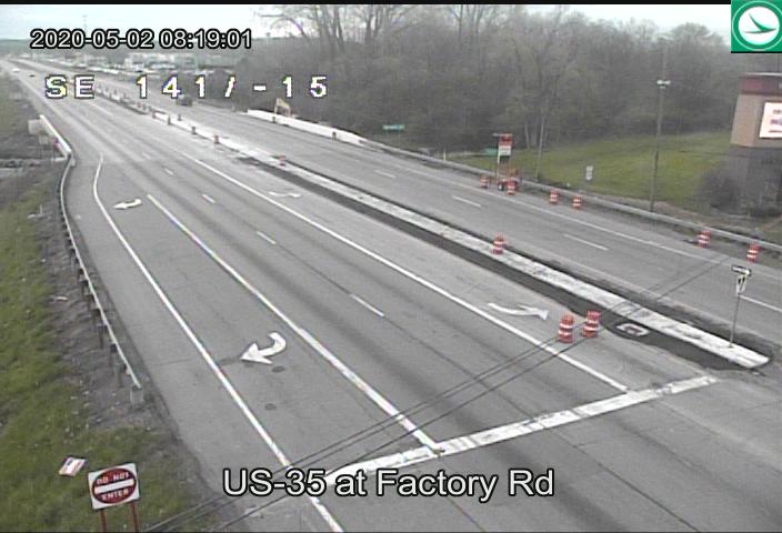 Traffic Cam US-35 at Factory Rd Player