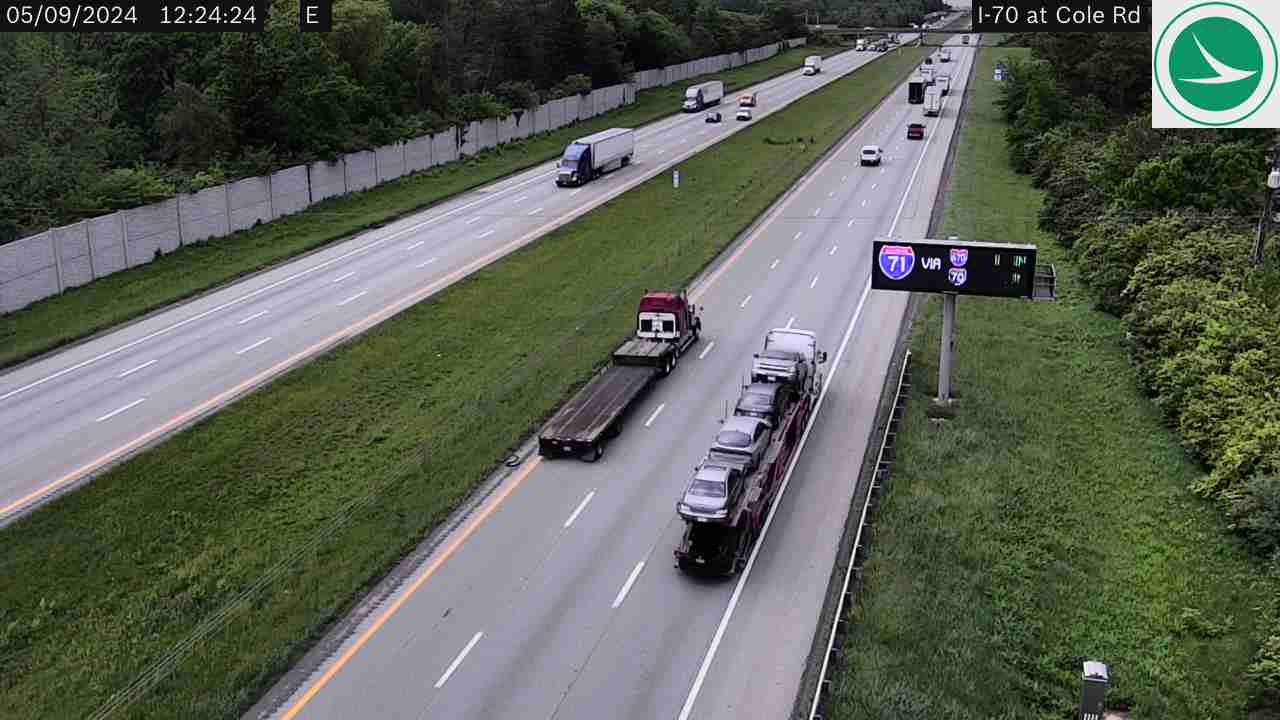 Traffic Cam I-70 at Cole Rd Player