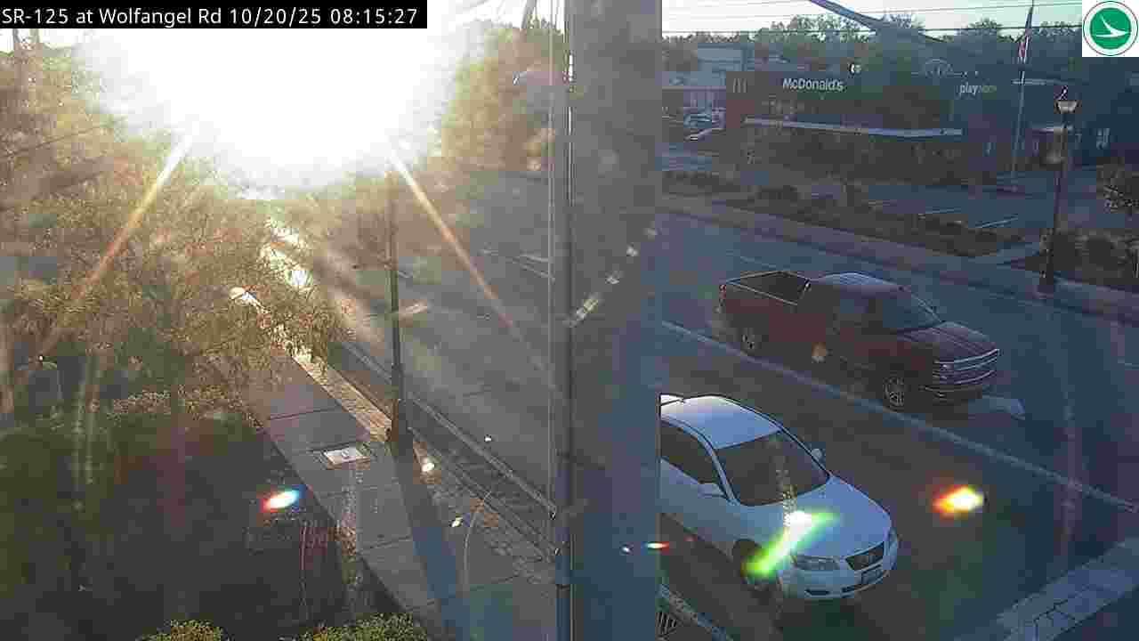 Traffic Cam SR-125 at Wolfangel Rd Player