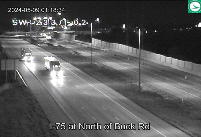 Traffic Cam I-75 at North of Buck Rd Player