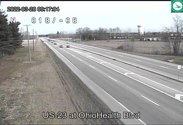 Traffic Cam US-23 at OhioHealth Blvd Player