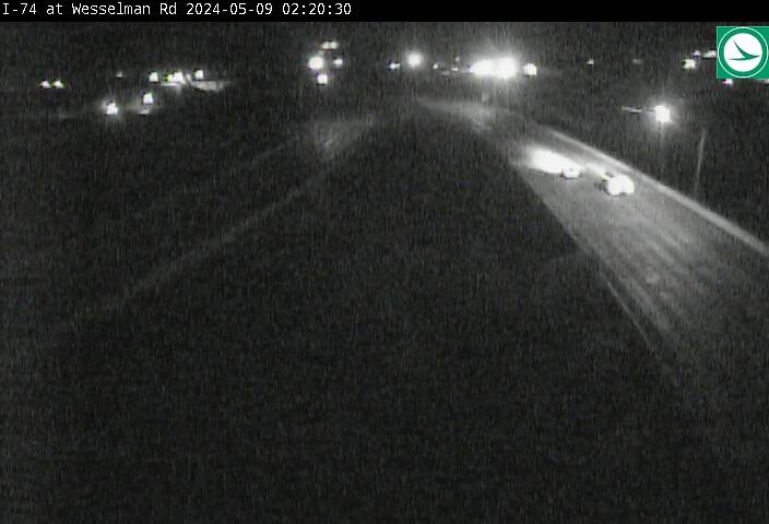 Traffic Cam I-74 at Wesselman Rd Player
