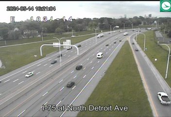 Traffic Cam I-75 at North Detroit Ave Player