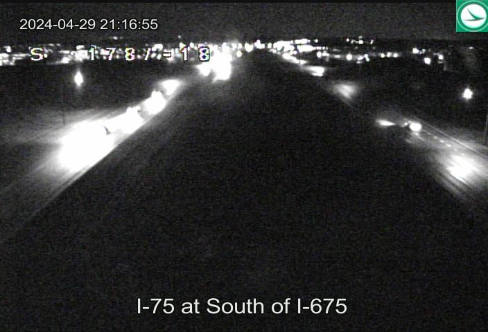 I-75 at South of I-675 Traffic Camera