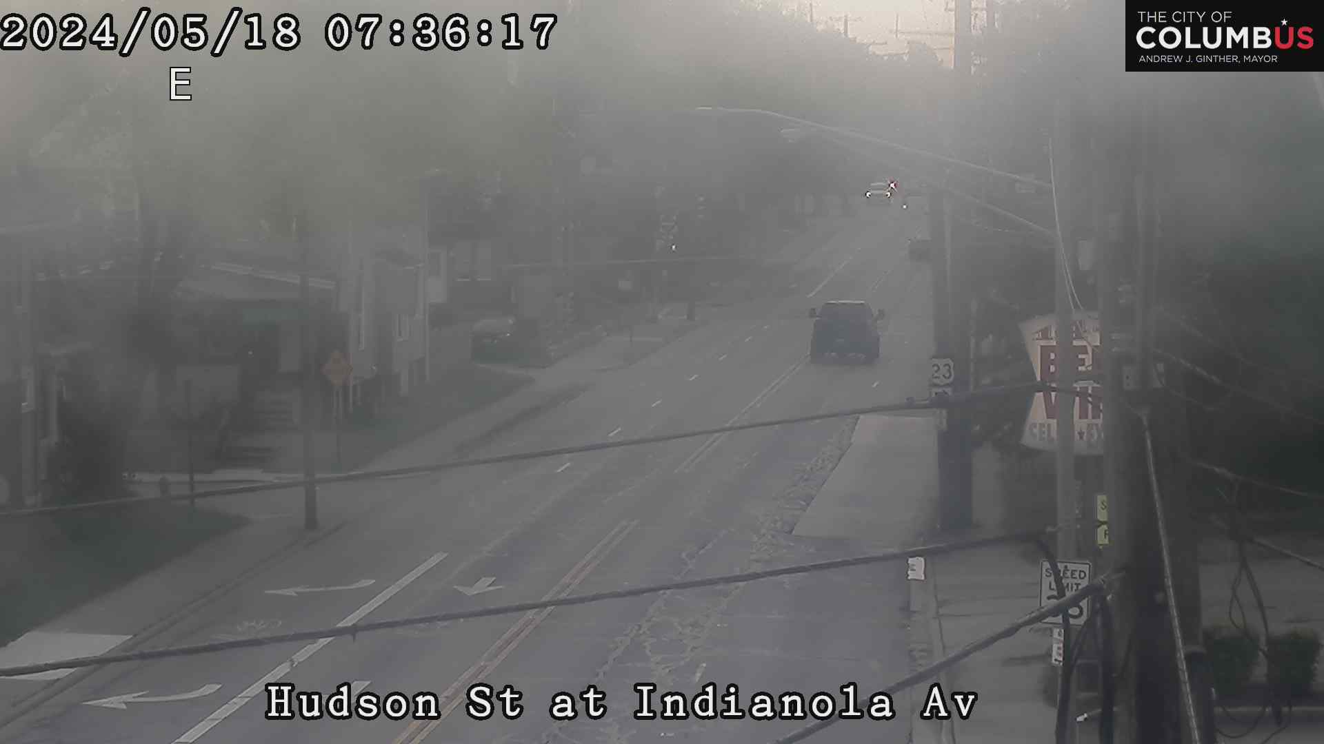Traffic Cam Hudson St at Indianola Ave Player